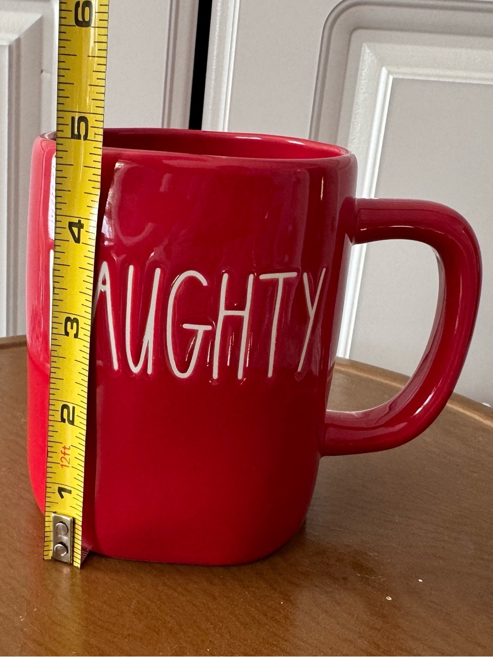 RAE DUNN 'NAUGHTY' MUG